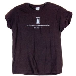 In The Mountains One Forgets To Count The Days Tee